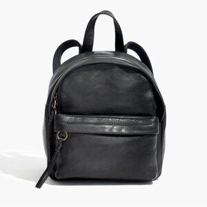 Madewell small leather backpack